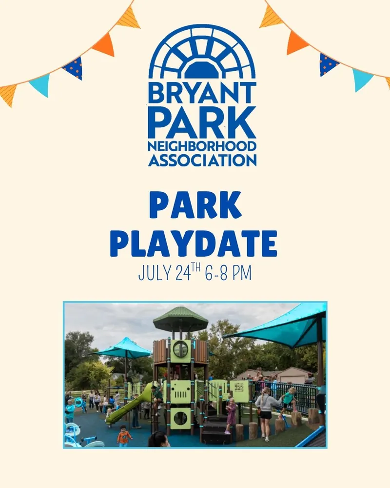 Flyer for Park Playdate