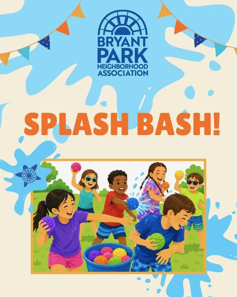 Flyer for Splash Bash!